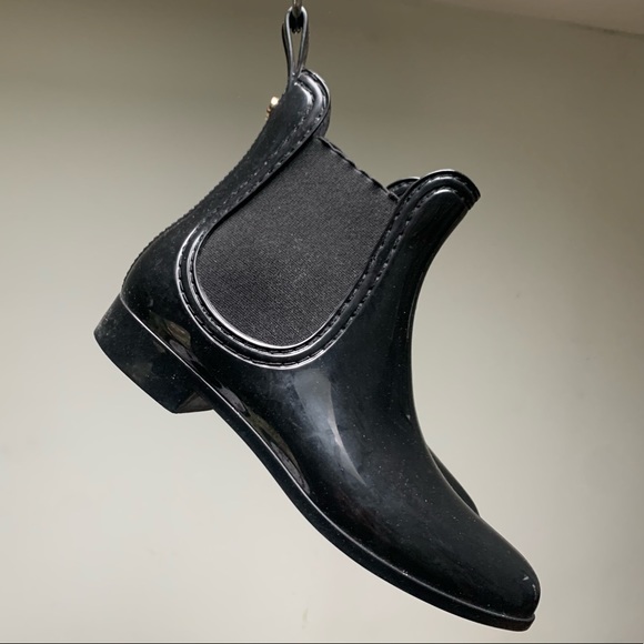 Catherine Malandrino Glossy Gold Studded Boots - Picture 7 of 10